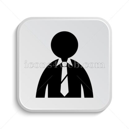 Business man icon design – Business man button design. - Icons for website