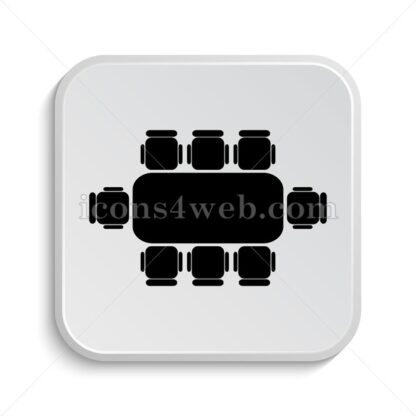 Business meeting table icon design – Business meeting table button design. - Icons for website