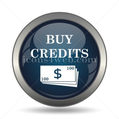 Buy credits icon for website – Buy credits stock image - Icons for website