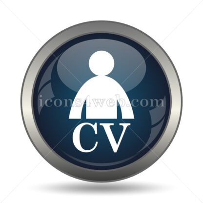 CV icon for website – CV stock image - Icons for website