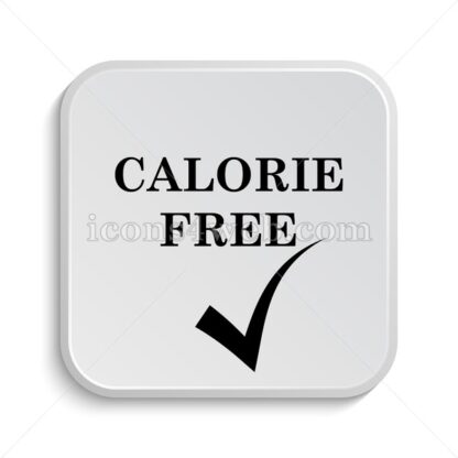 Calorie free icon design – Calorie free button design. - Icons for website