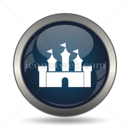 Castle icon for website – Castle stock image - Icons for website
