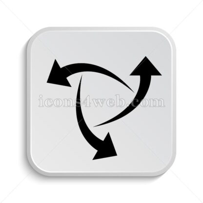 Change arrows out icon design – Change arrows out button design. - Icons for website