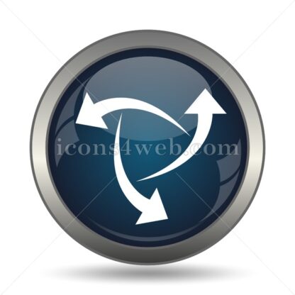 Change arrows out icon for website – Change arrows out stock image - Icons for website