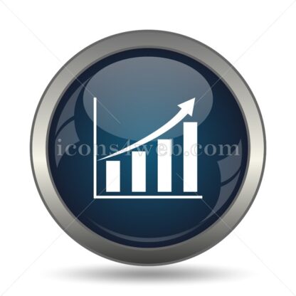 Chart icon for website – Chart stock image - Icons for website