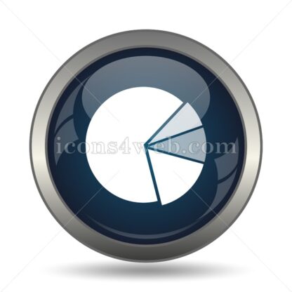 Chart pie icon for website – Chart pie stock image - Icons for website