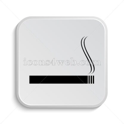 Cigarette icon design – Cigarette button design. - Icons for website