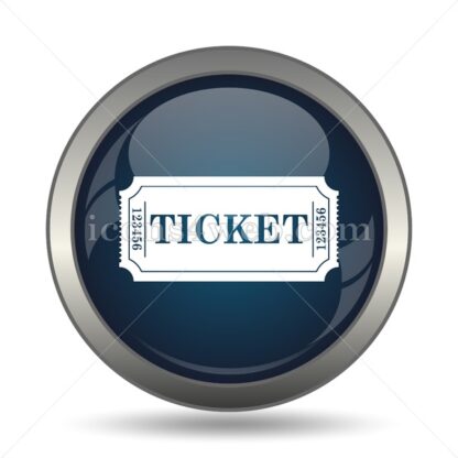 Cinema ticket icon for website – Cinema ticket stock image - Icons for website