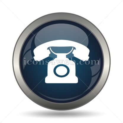 Classic phone icon for website – Classic phone stock image - Icons for website