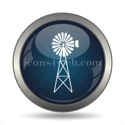 Classic windmill icon for website – Classic windmill stock image - Icons for website