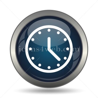 Clock icon for website – Clock stock image - Icons for website