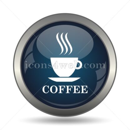Coffee cup icon for website – Coffee cup stock image - Icons for website