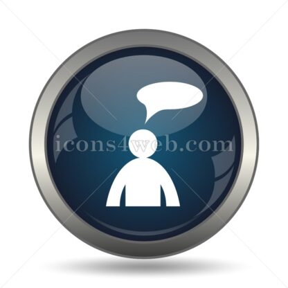 Comment icon for website – Comment stock image - Icons for website