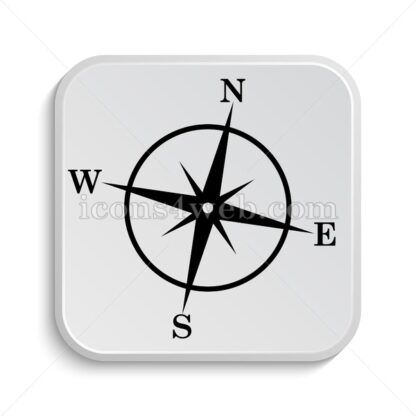 Compass icon design – Compass button design. - Icons for website