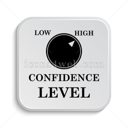Confidence icon design – Confidence button design. - Icons for website