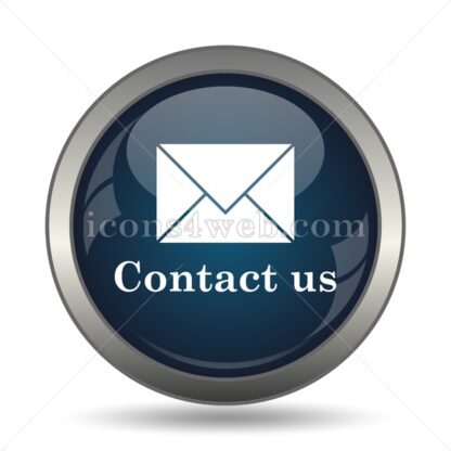 Contact us icon for website – Contact us stock image - Icons for website