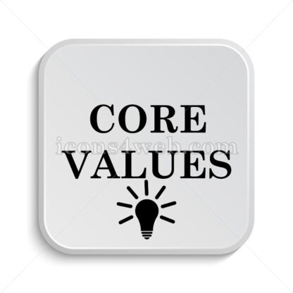 Core values icon design – Core values button design. - Icons for website