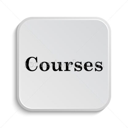 Courses icon design – Courses button design. - Icons for website