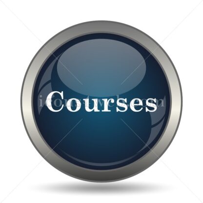 Courses icon for website – Courses stock image - Icons for website