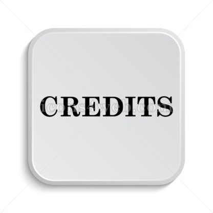Credits icon design – Credits button design. - Icons for website