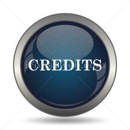Credits icon for website – Credits stock image - Icons for website