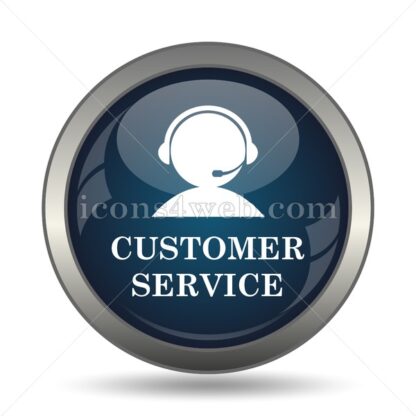 Customer service icon for website – Customer service stock image - Icons for website