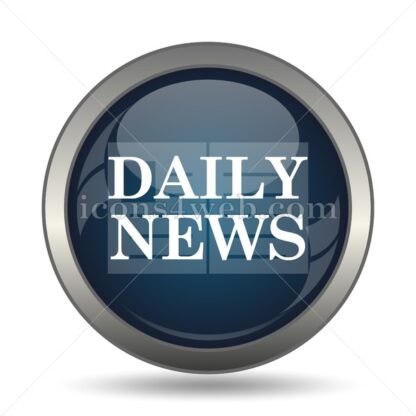 Daily news icon for website – Daily news stock image - Icons for website