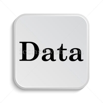 Data icon design – Data button design. - Icons for website
