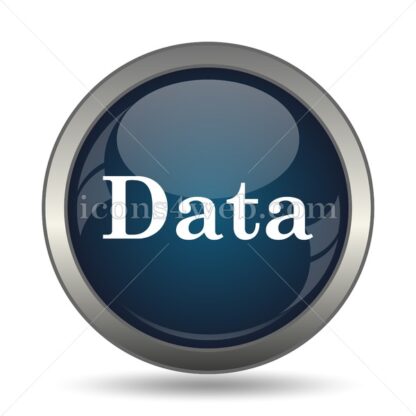 Data icon for website – Data stock image - Icons for website