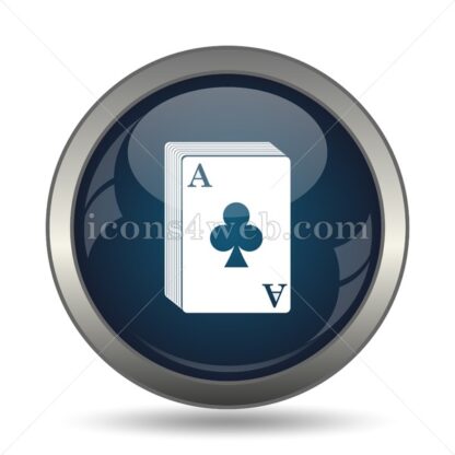 Deck of cards icon for website – Deck of cards stock image - Icons for website