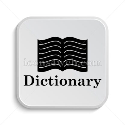 Dictionary icon design – Dictionary button design. - Icons for website