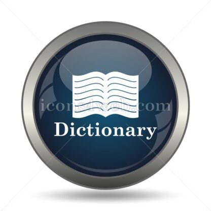 Dictionary icon for website – Dictionary stock image - Icons for website