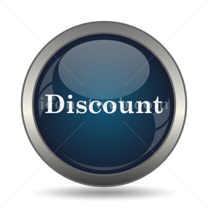 Discount icon for website – Discount stock image - Icons for website