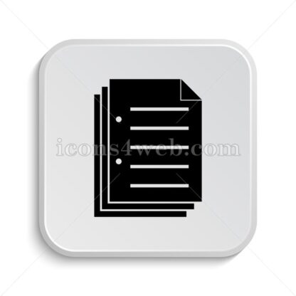 Document icon design – Document button design. - Icons for website