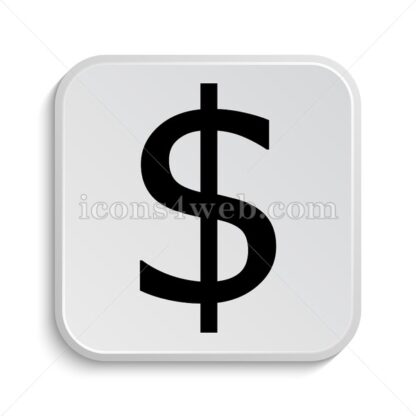 Dollar icon design – Dollar button design. - Icons for website
