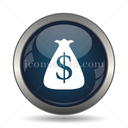Dollar sack icon for website – Dollar sack stock image - Icons for website
