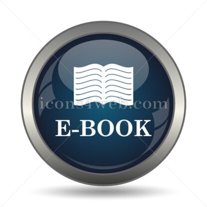 E-book icon for website – E-book stock image - Icons for website