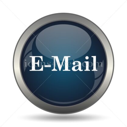 E-mail text icon for website – E-mail text stock image - Icons for website