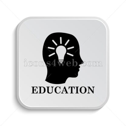 Education icon design – Education button design. - Icons for website