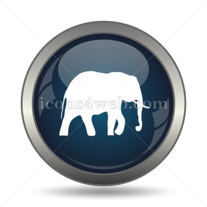 Elephant icon for website – Elephant stock image - Icons for website