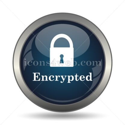Encrypted icon for website – Encrypted stock image - Icons for website
