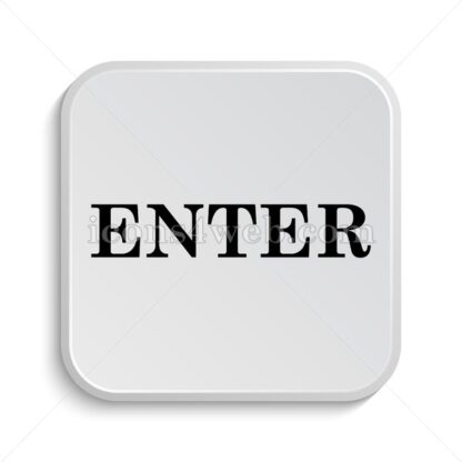 Enter icon design – Enter button design. - Icons for website