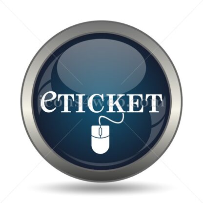 Eticket icon for website – Eticket stock image - Icons for website