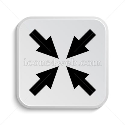Exit full screen icon design – Exit full screen button design. - Icons for website