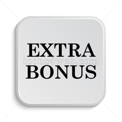 Extra bonus icon design – Extra bonus button design. - Icons for website