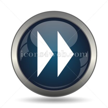 Fast forward sign icon for website – Fast forward sign stock image - Icons for website