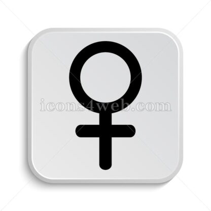 Female sign icon design – Female sign button design. - Icons for website