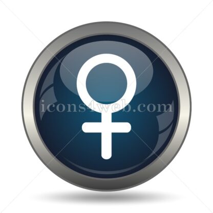 Female sign icon for website – Female sign stock image - Icons for website