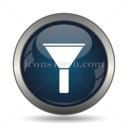 Filter icon for website – Filter stock image - Icons for website