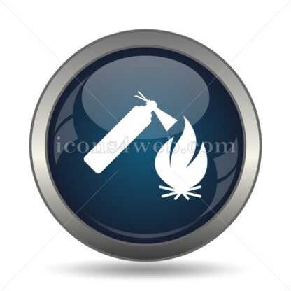 Fire extinguisher icon for website – Fire extinguisher stock image - Icons for website